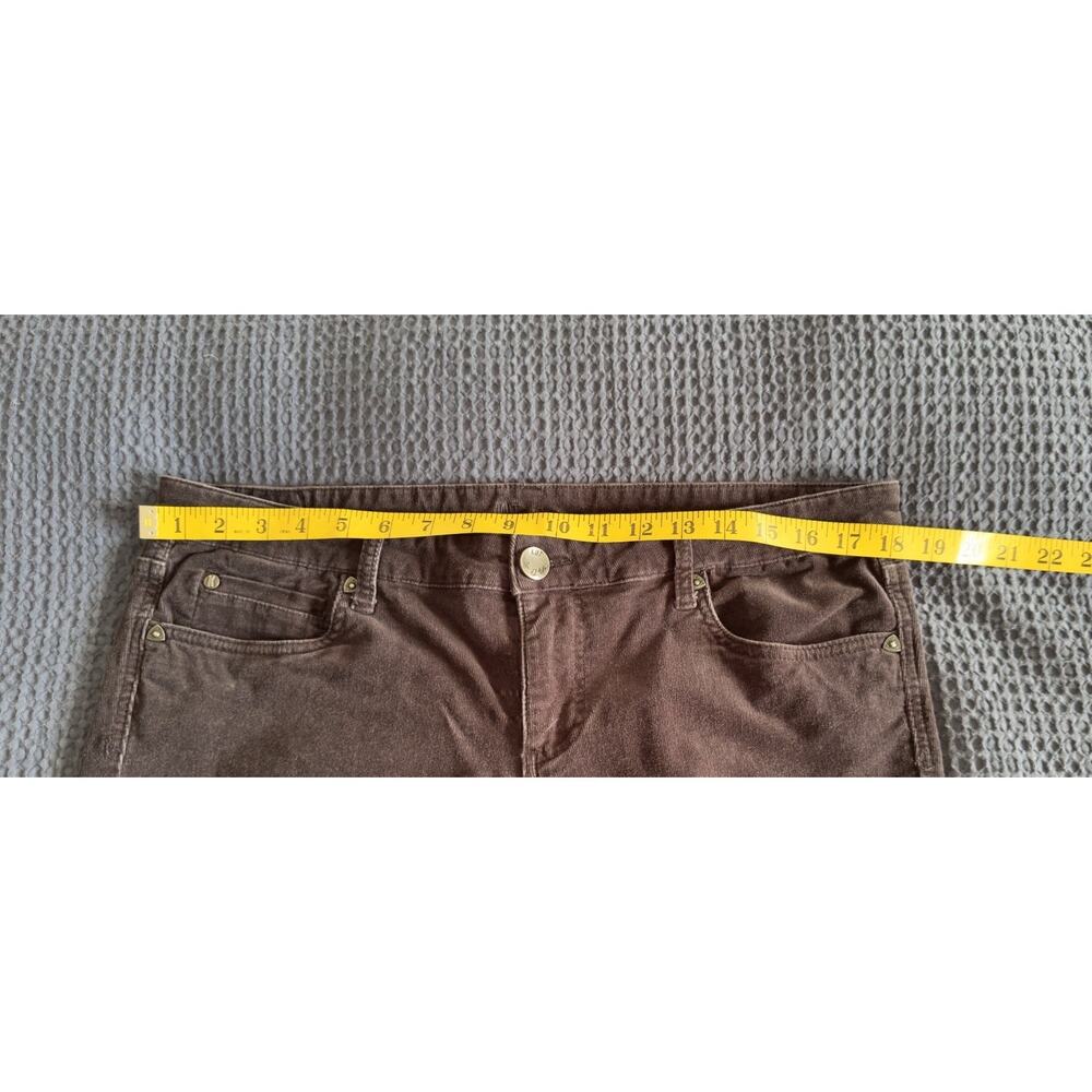 Kut from the Kloth Gray Diana Skinny Corduroy Jeans Size 16 EUC - Picture 7 of 10